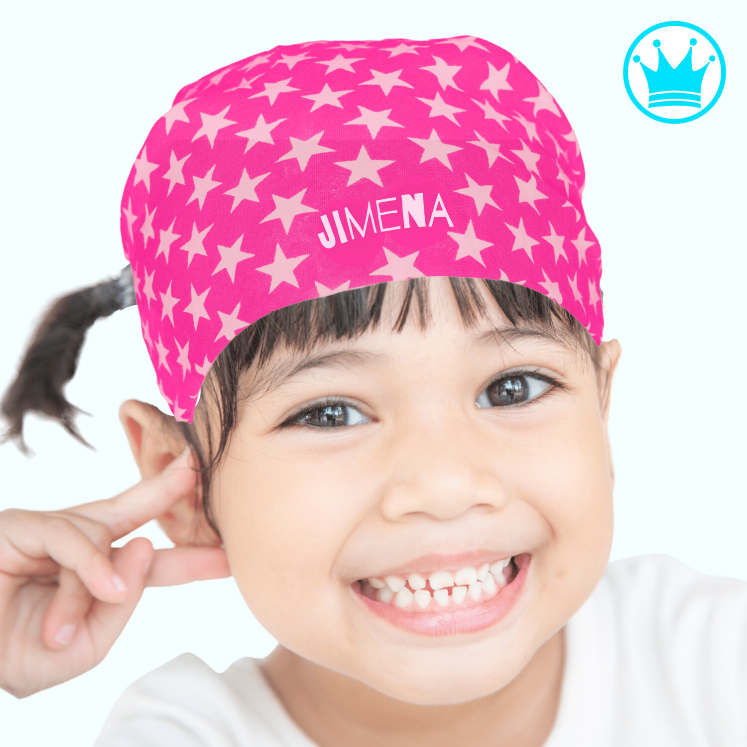 Bandana Multifuncional Para Bebés y Niños Personalizada