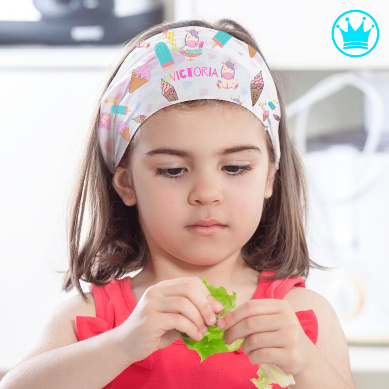 Bandana Multifuncional Para Bebés y Niños Personalizada