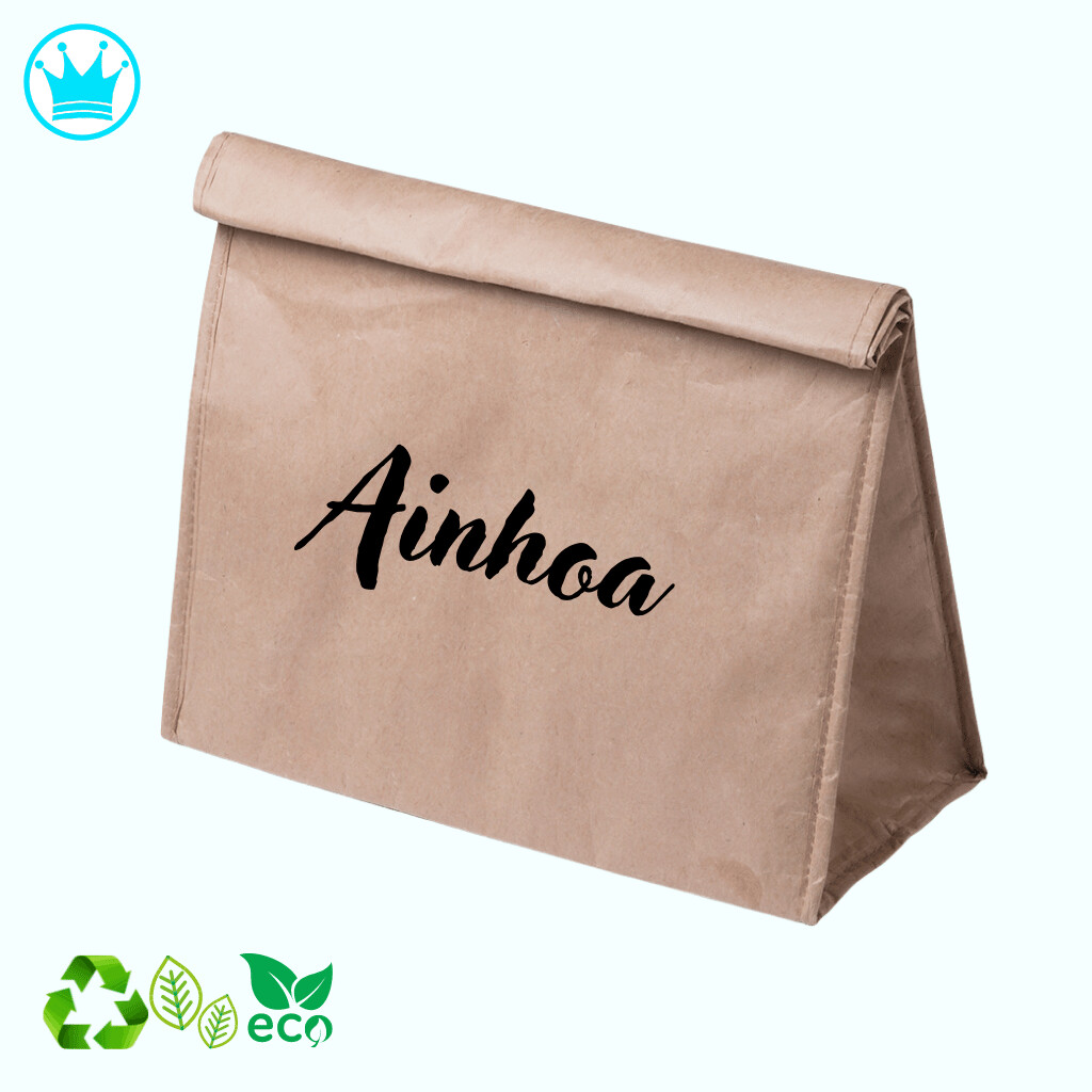 Bolsa térmica adolescentes Eco de papel reutilizable 30x30cm