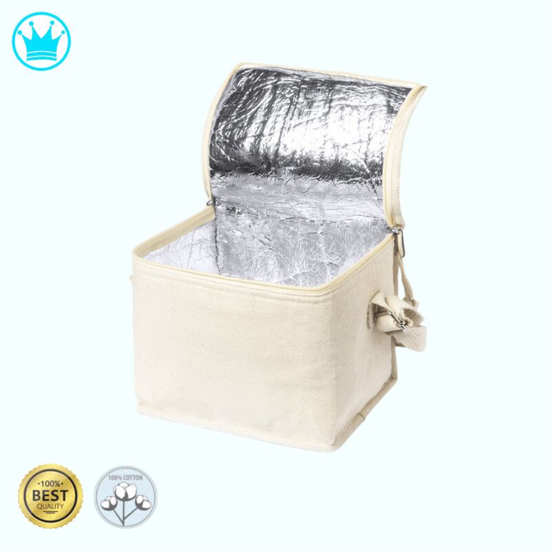 Porta alimentos térmico infantil personalizada de Algodón 22x17cm