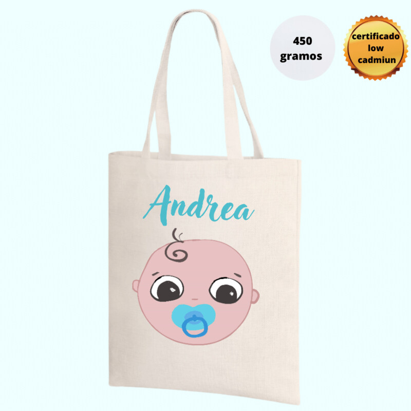 Bolsa colegio Personalizada 34x39cm 450gr baby