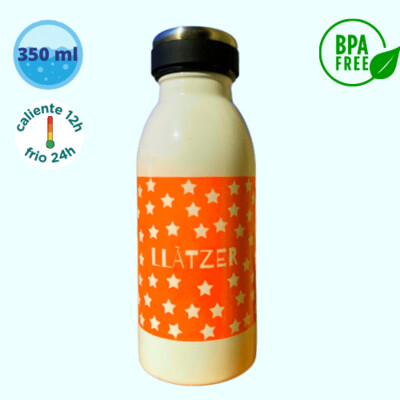 Botella Termo con nombre Estrellas