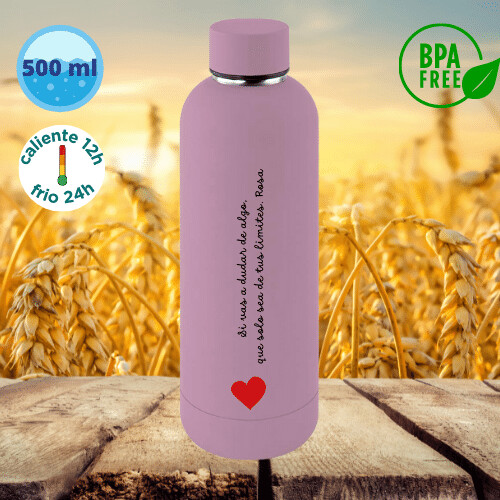 Personaliza tu Botella con tu frase o nombres