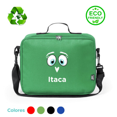 Mochila térmica porta alimentos ecológica 26x20x8.5 cm