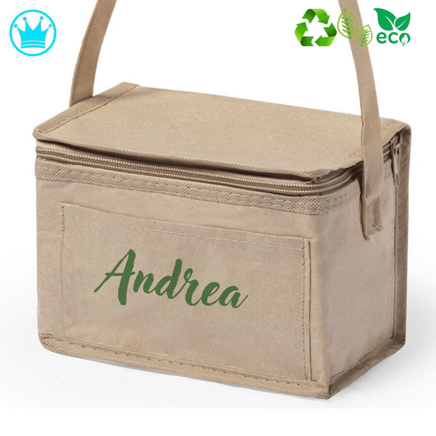 Mini mochila infantil Ecológica porta alimentos 21 x 15cm