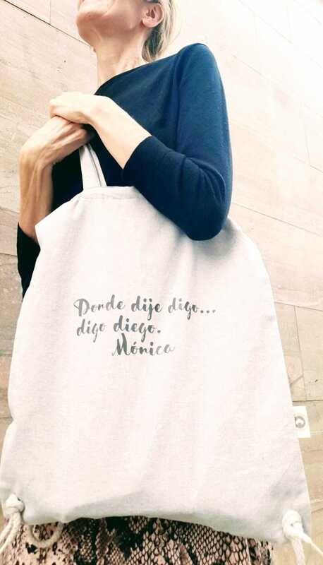 Bolsa Dos en Uno totebag-mochila Eco