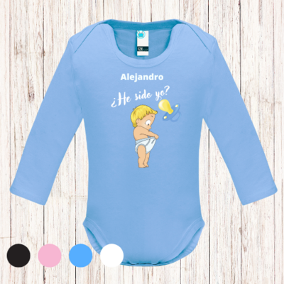 Body bebé niño personalizado ¿He sido yo?