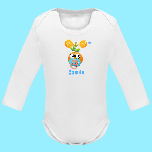 Body bebé personalizado Bla bla bla
