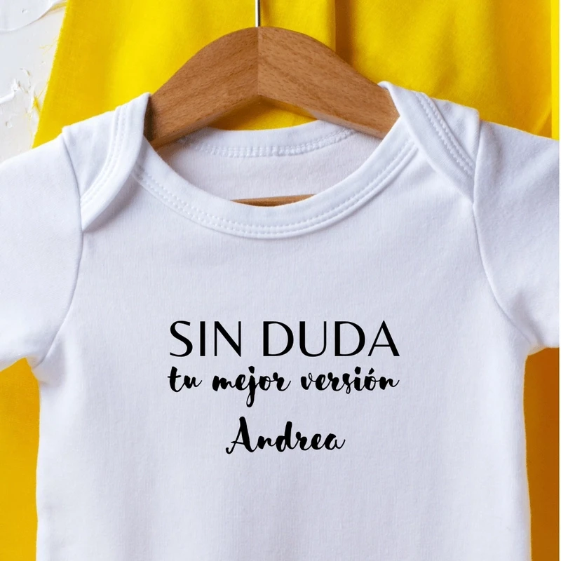 Body bebé personalizado Sin duda tu mejor versión