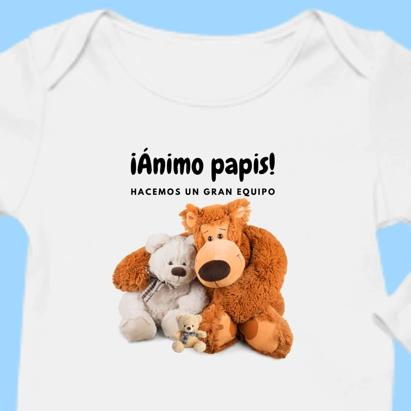 Body bebé personalizado Somos un gran equipo