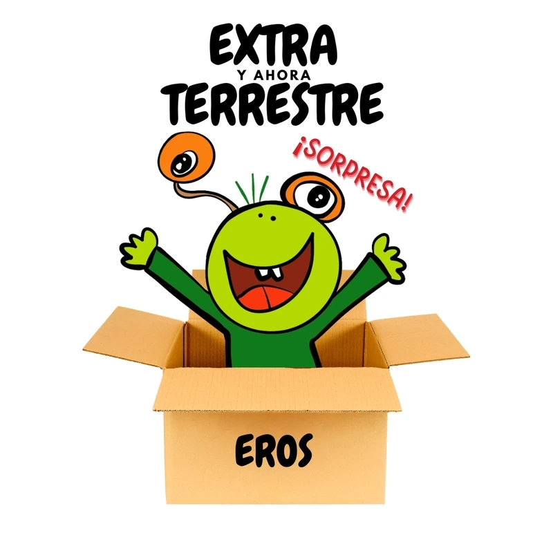 Body bebé personalizado "Extra y ahora terrestre"