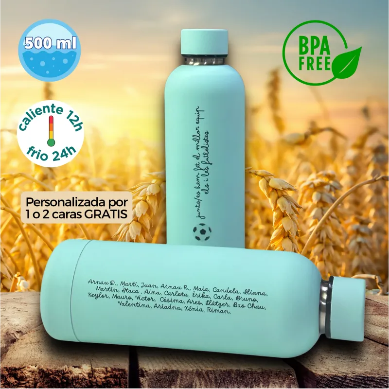 Personaliza tu Botella con tu frase o nombres