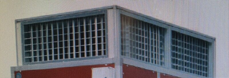 Ausblaskopf mit 3 Ausblasgittern für stationären Warmlufterzeuger G Ausblaskopf mit 3 Ausblasgittern für stationären Warmlufterzeuger G