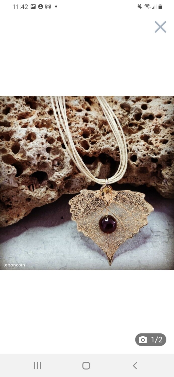 Pendentif Plaqué Or 18 k