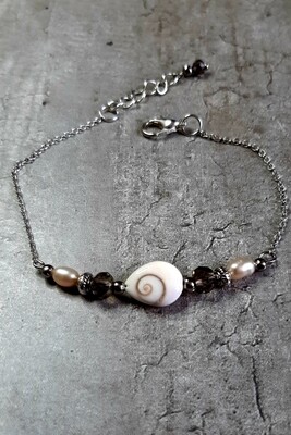 Bracelet Sainte Lucie et Perle