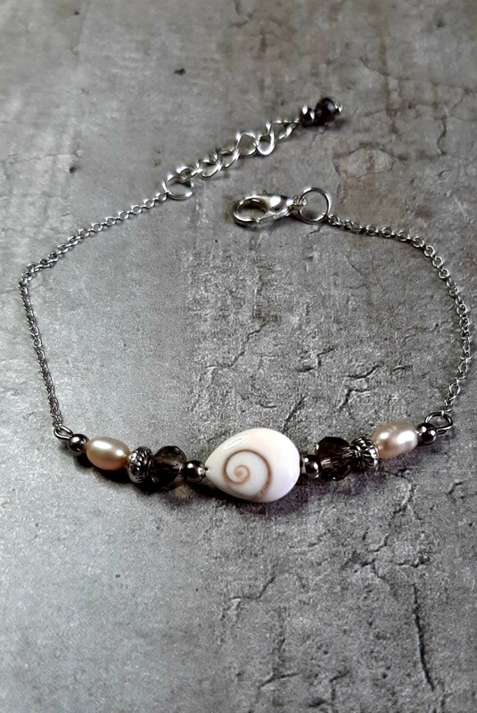 Bracelet Sainte Lucie et Perle
