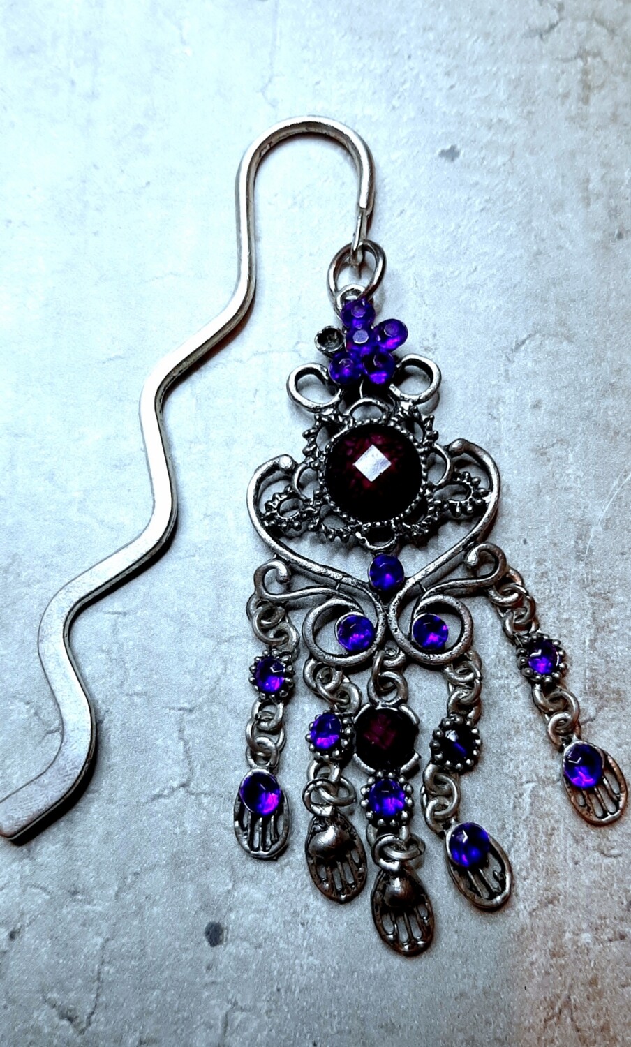 Marque Page Violet