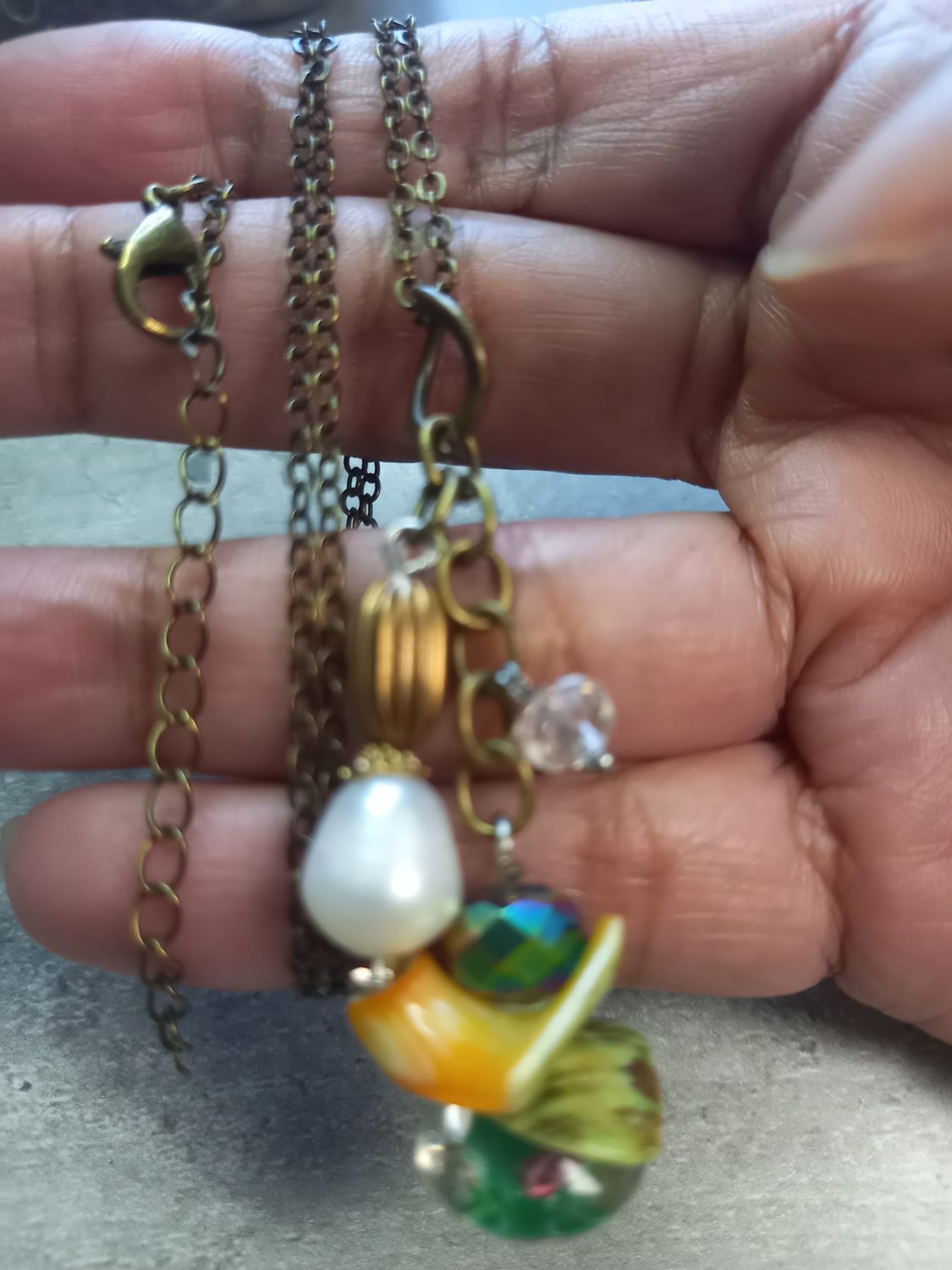 Pendentif Perle