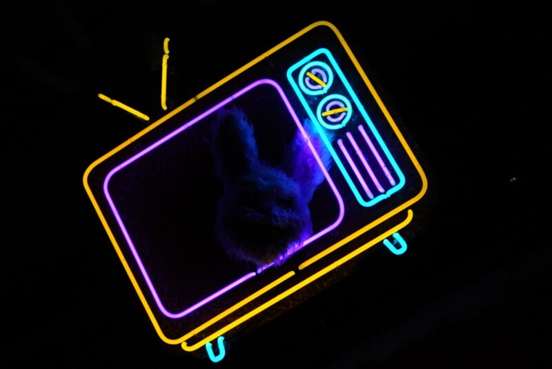 Retro TV Neon Artwork | Neon Light Sign