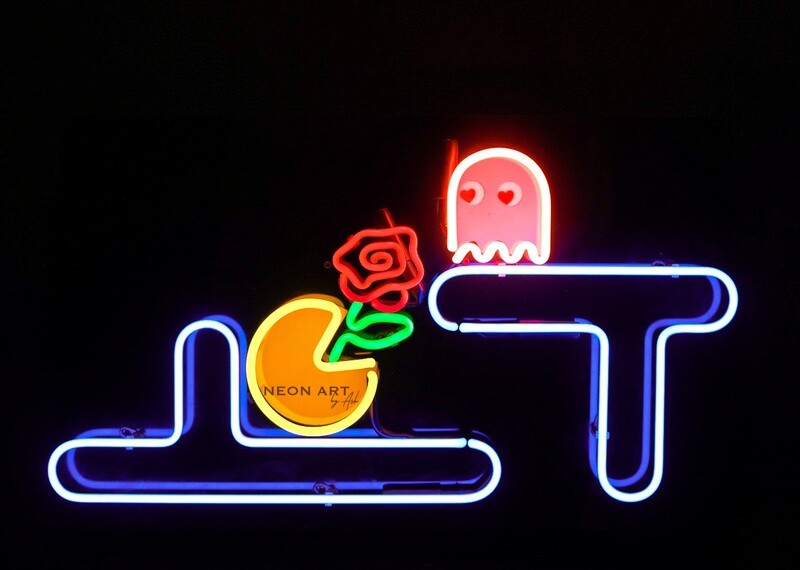 PAC-MAN Neon Artwork | Neon Light Sign