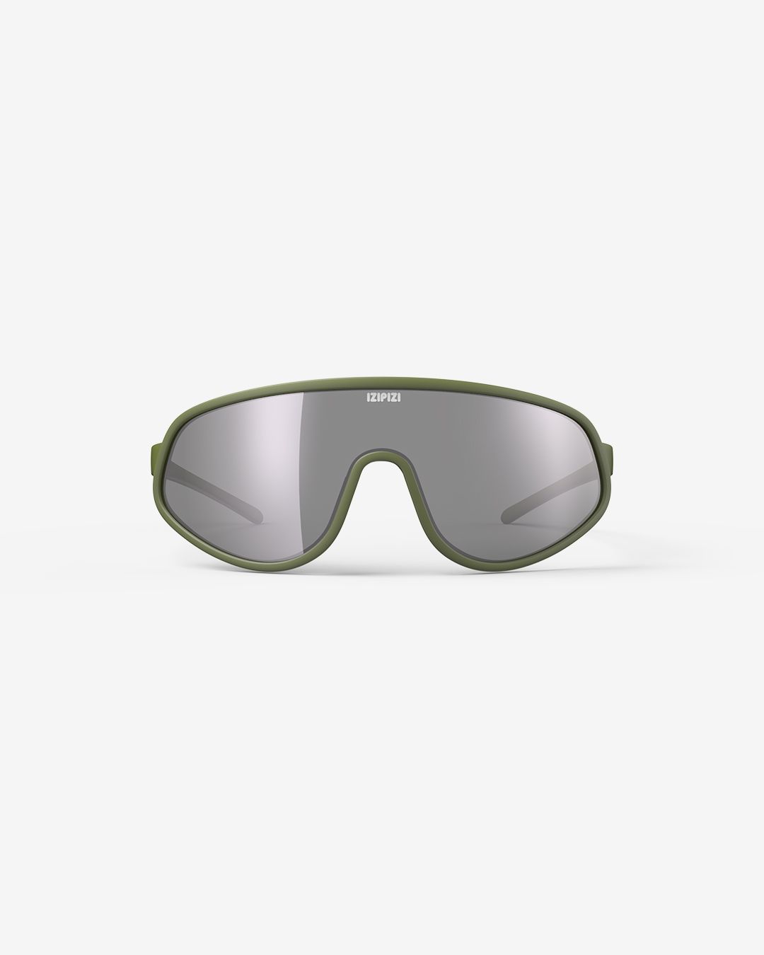 #SPEED L Kaki Green — Lente sol deportivo running kaki green