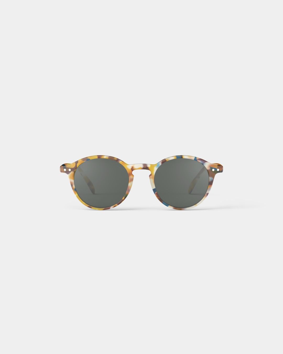 #D Blue Tortoise — Lente sol adulto rectangular fino blue tortoise
