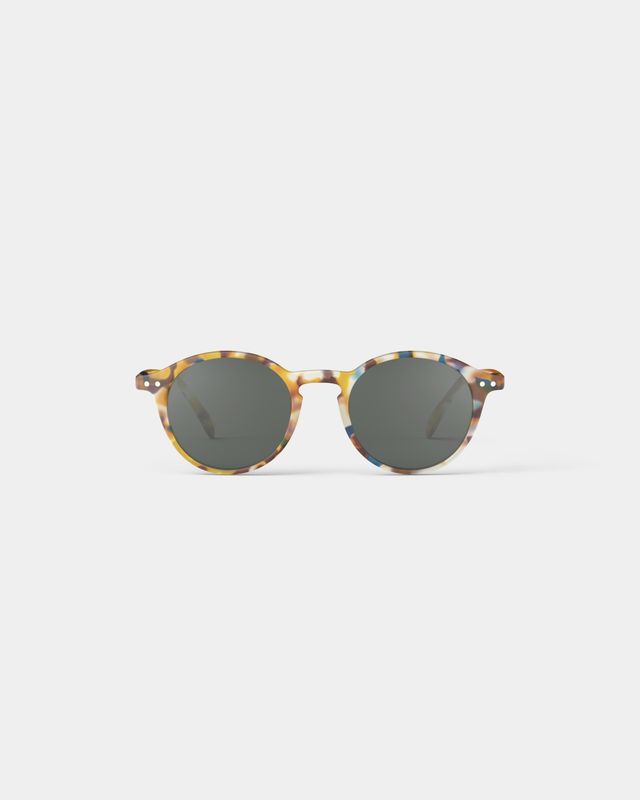 #D Blue Tortoise — Lente sol adulto rectangular fino blue tortoise