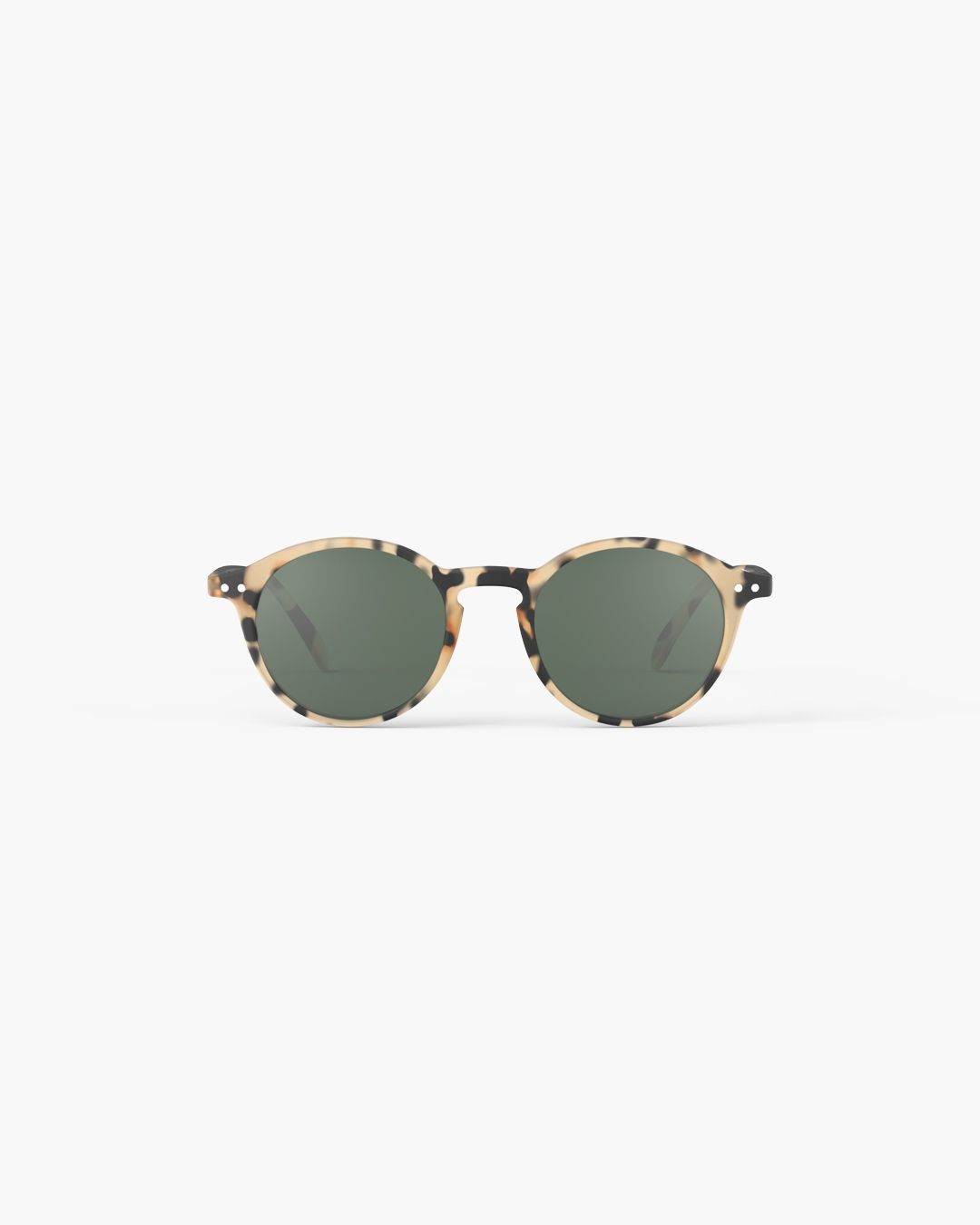 #D Light Tortoise — Lente sol adulto rectangular fino light tortoise