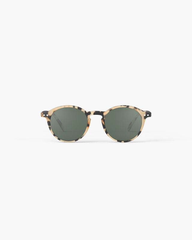 #D Light Tortoise — Lente sol adulto rectangular fino light tortoise