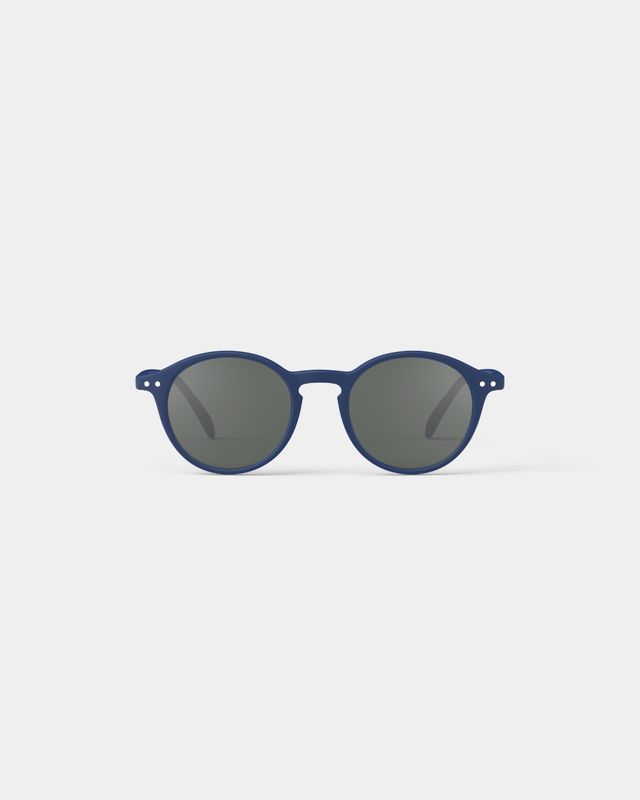 #D Navy Blue — Lente sol adulto rectangular fino navy blue