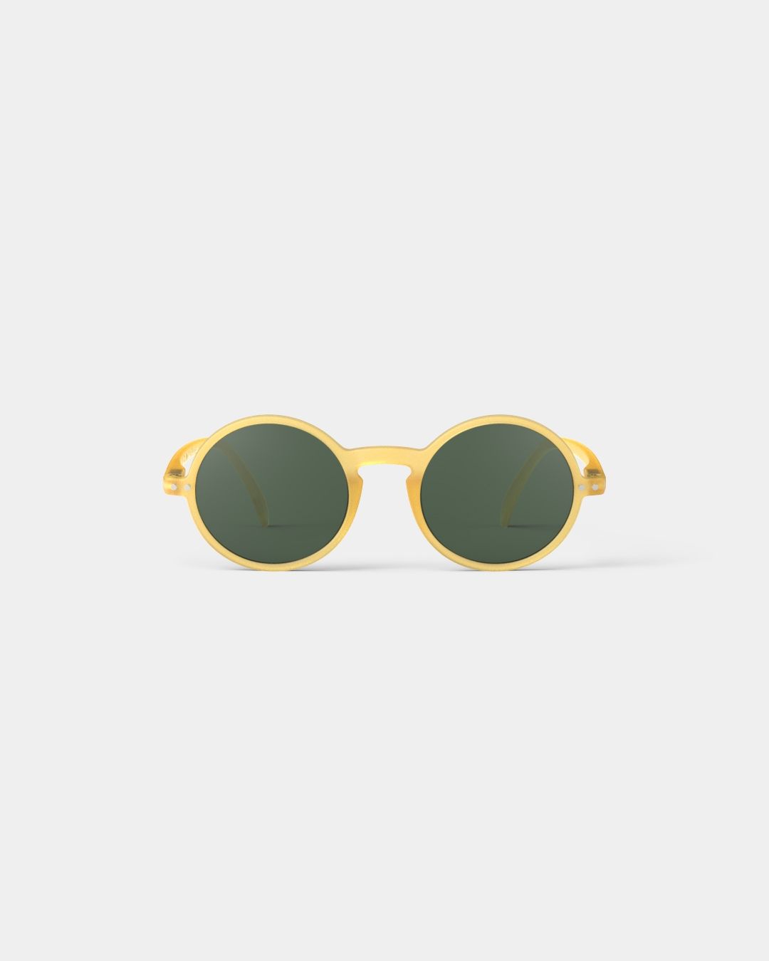 #G Yellow Honey — Lente sol adulto oversize sport yellow honey