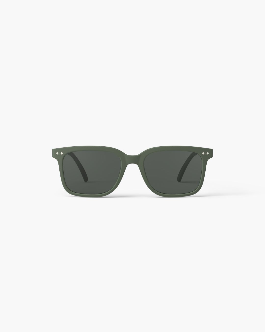 #H Kaki Green — Lente sol adulto oversize kaki green