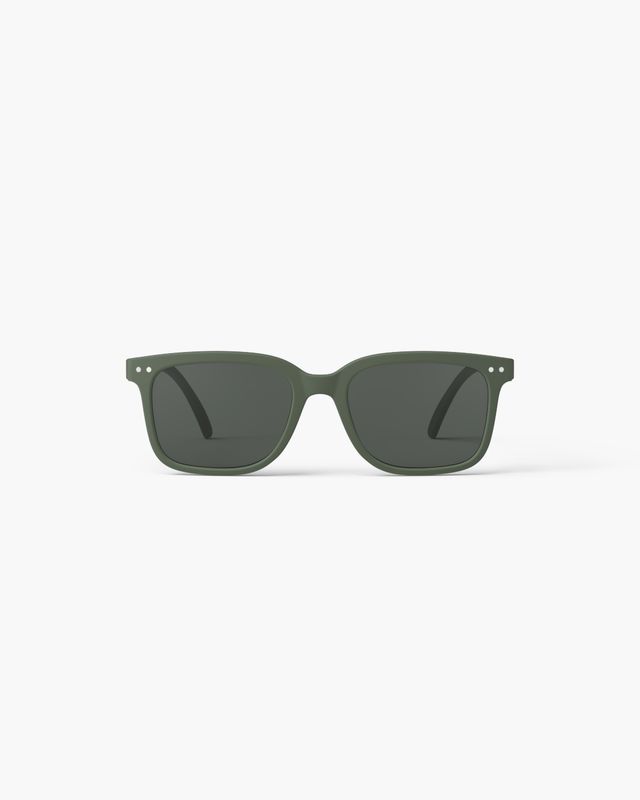 #H Kaki Green — Lente sol adulto oversize kaki green