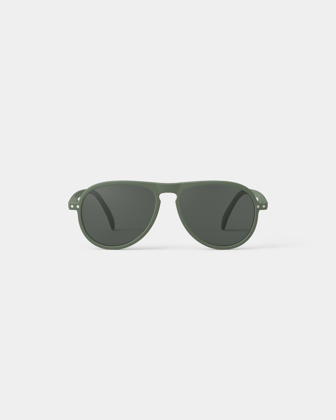 #I Kaki Green — Lente sol adulto oversize alta protección kaki green