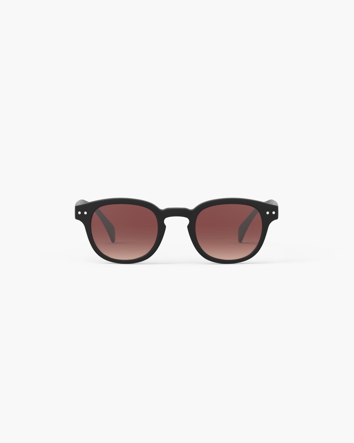 #C Black — Lente sol polarizado adulto pantos clásico black