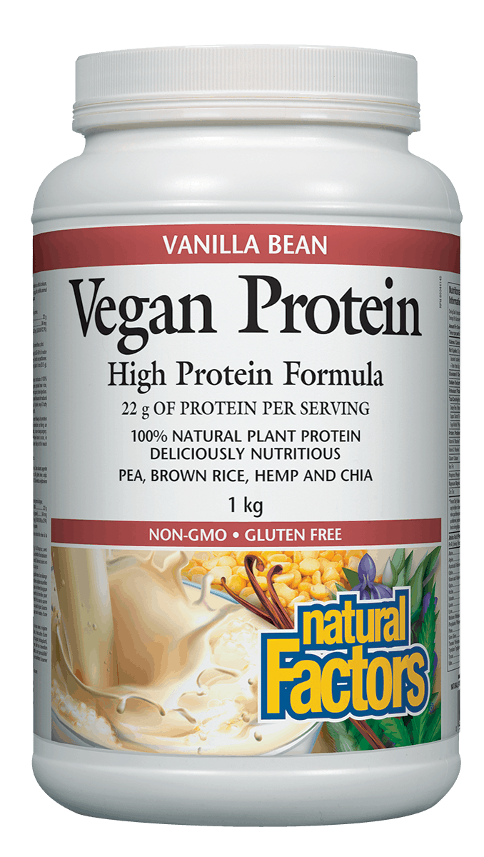 Vegan Protein Pwd 1Kg Vanilla Bean