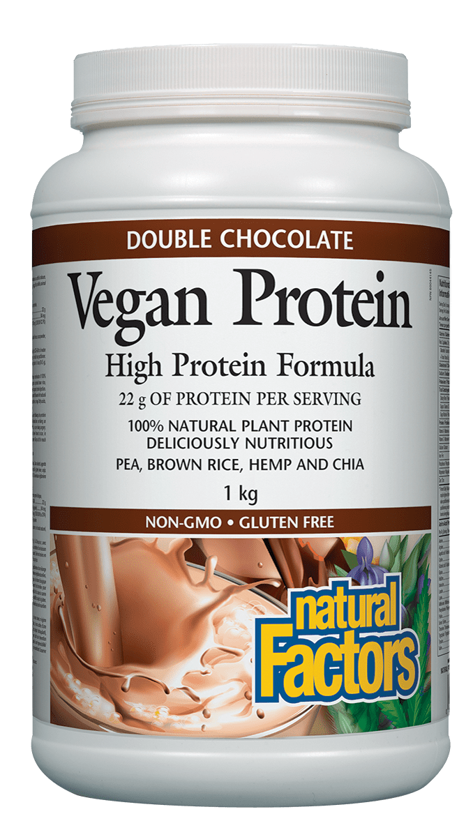 Vegan Protein Double Choc. 1Kg