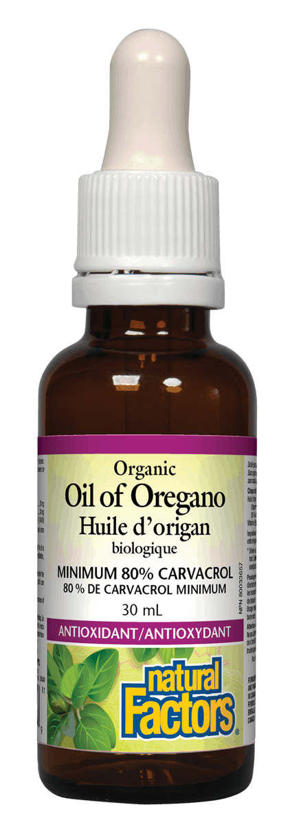 Natural Factors Oil Of Oregano 30Ml
