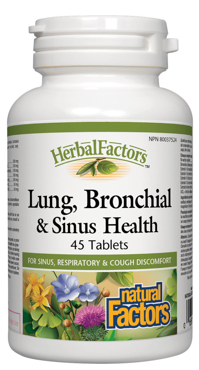 Lung, Brochial & Sinus Health 45 Tabs