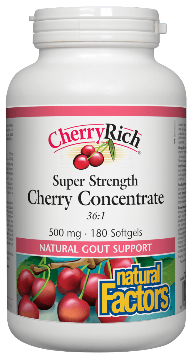 Cherry Rich  500Mg 180 Softgels