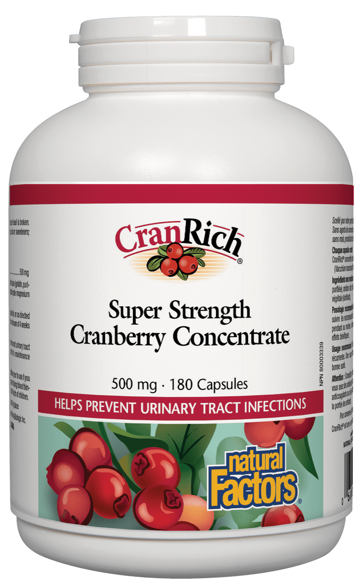 Super Strength Cranberry Concentrate  500Mg 180Caps
