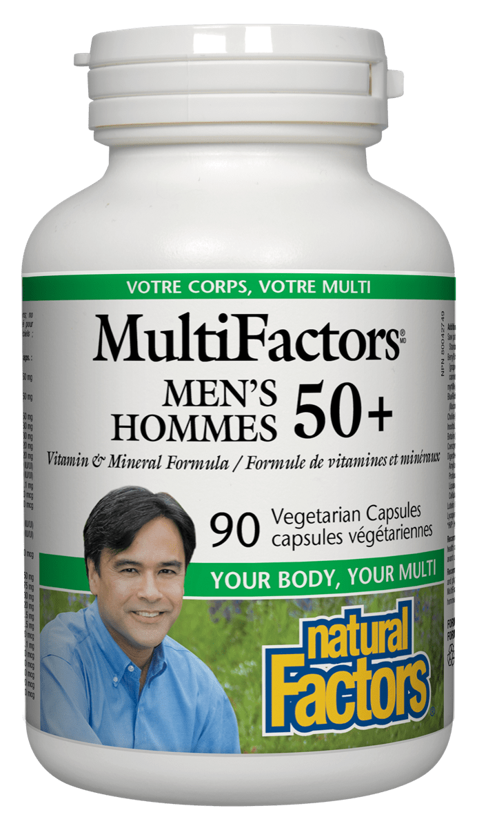 Multifactors Men 50 + 90 Vegicaps