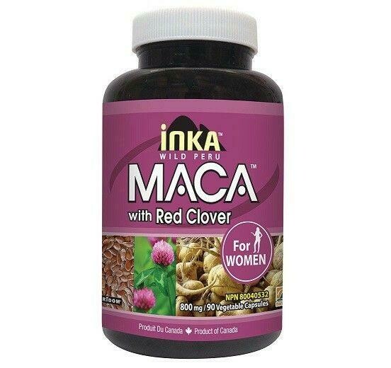 Maca With Red Clover 800Mg 90 V Caps