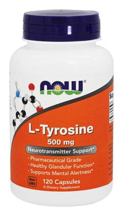 L-Tyrosine 500Mg 120Caps