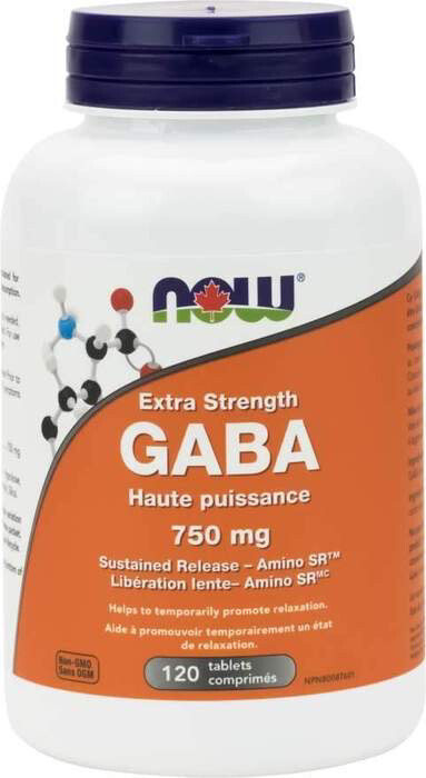 Extra Strength GABA 750Mg 120 Tabs