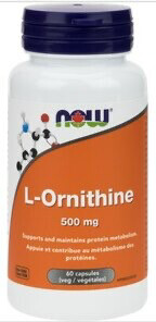 L - Ornithine 500Mg  60Caps