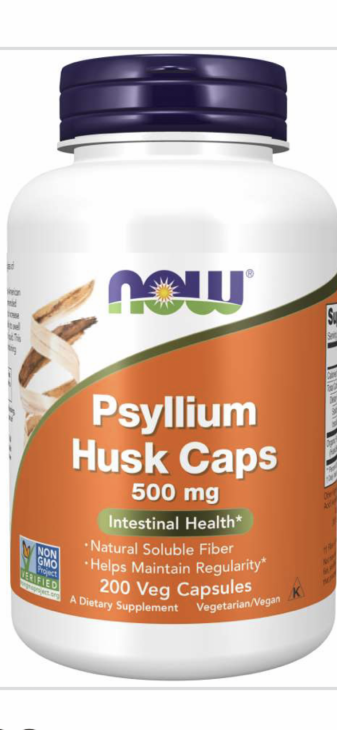Psyllium Husk 500 Mg  200Caps