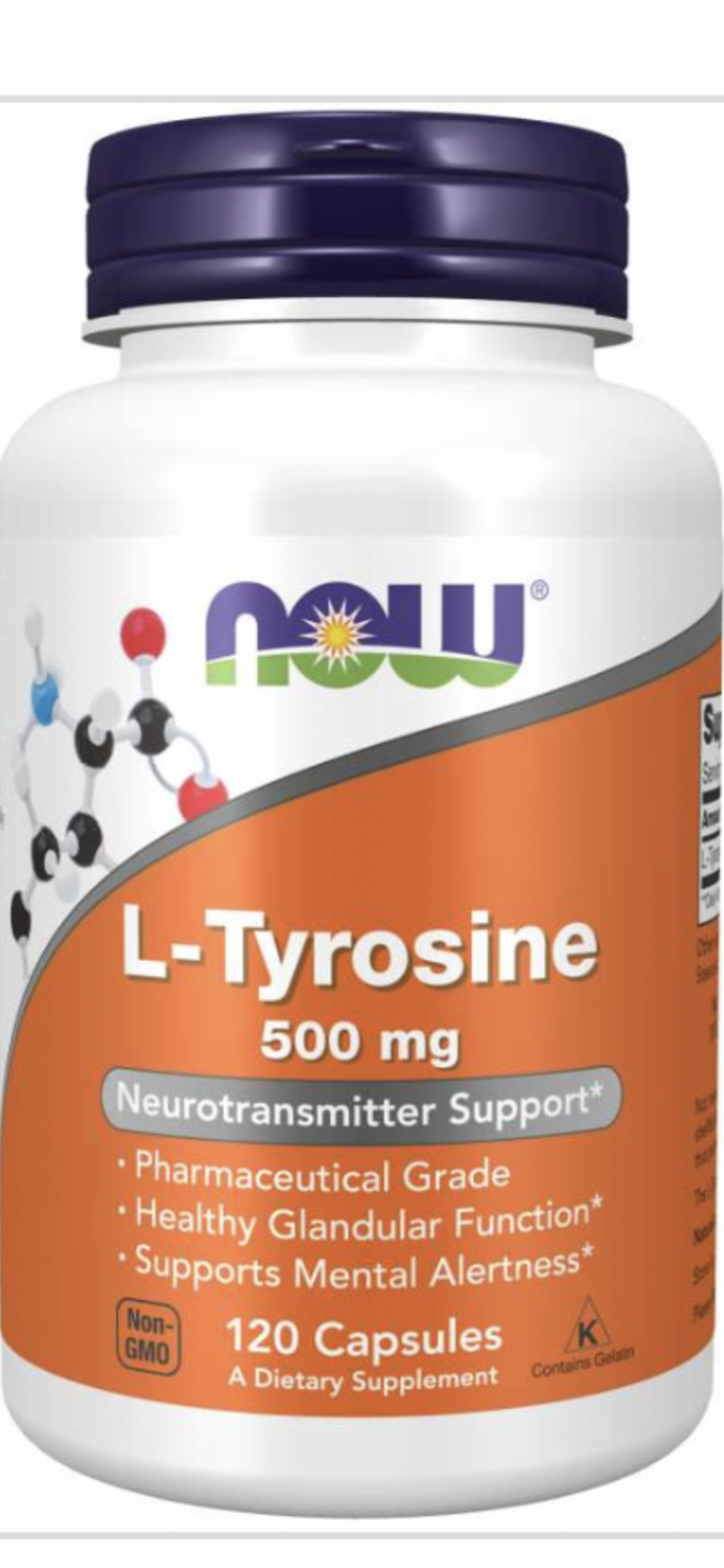 L- Tyrosine 500Mg 60Caps