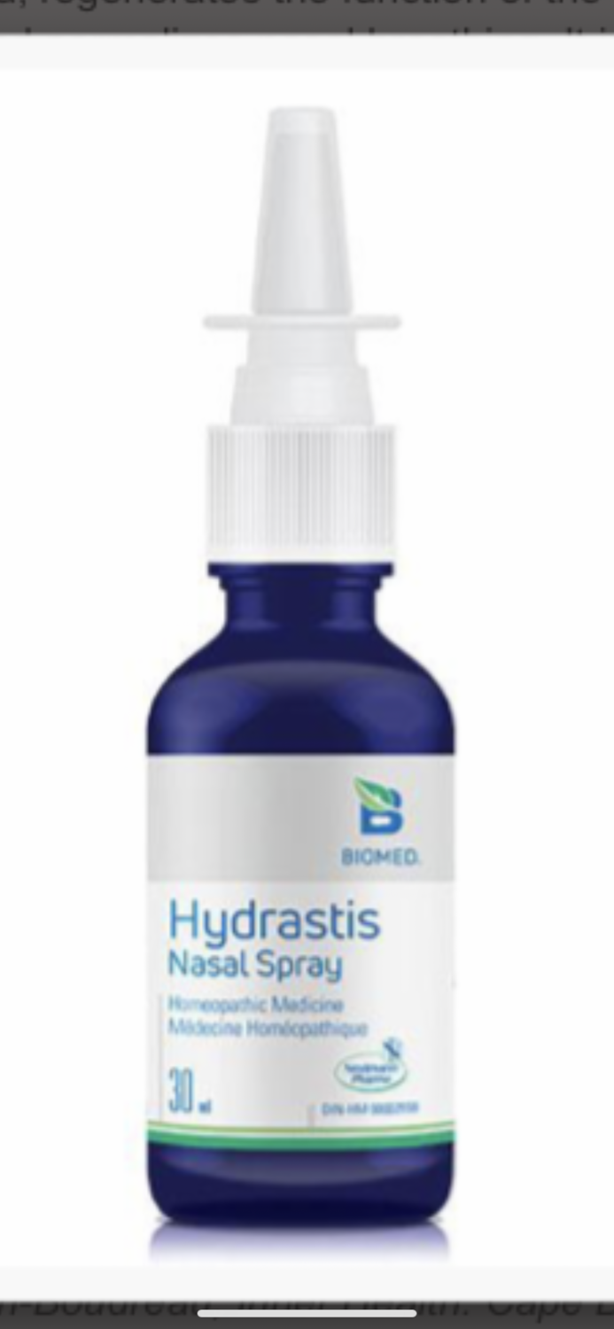 Hydrastis Nasal Spray 30 Ml