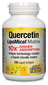 Quercetin Lipomicel Matrix  250Mg 120 Softgels